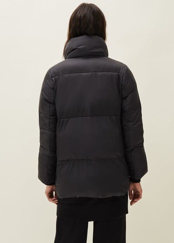 Phase Eight Eshima Puffer Coats Black USA | 3910846-CZ